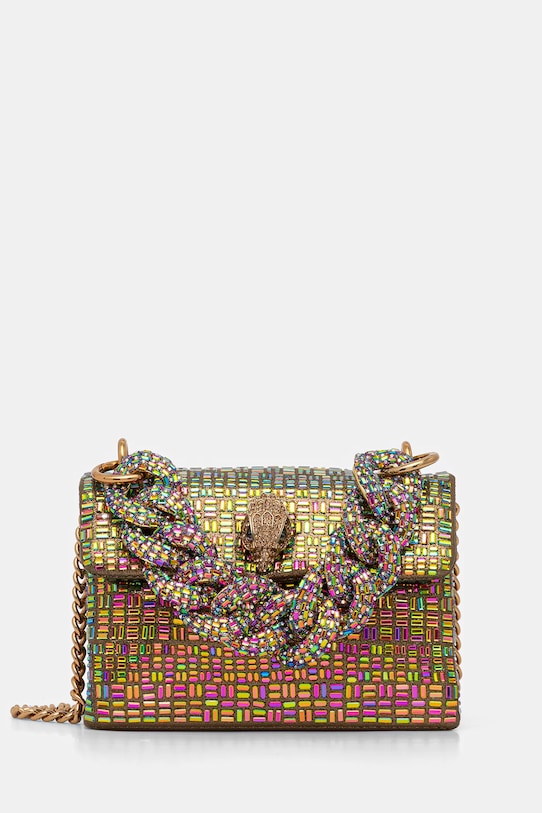 Kurt Geiger London borsetta MINI KENSINGTON applique oro 5020066609