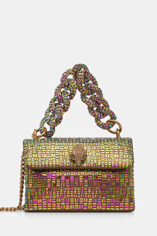 Akcesoria Kurt Geiger London torebka MINI KENSINGTON 5020066609 złoty