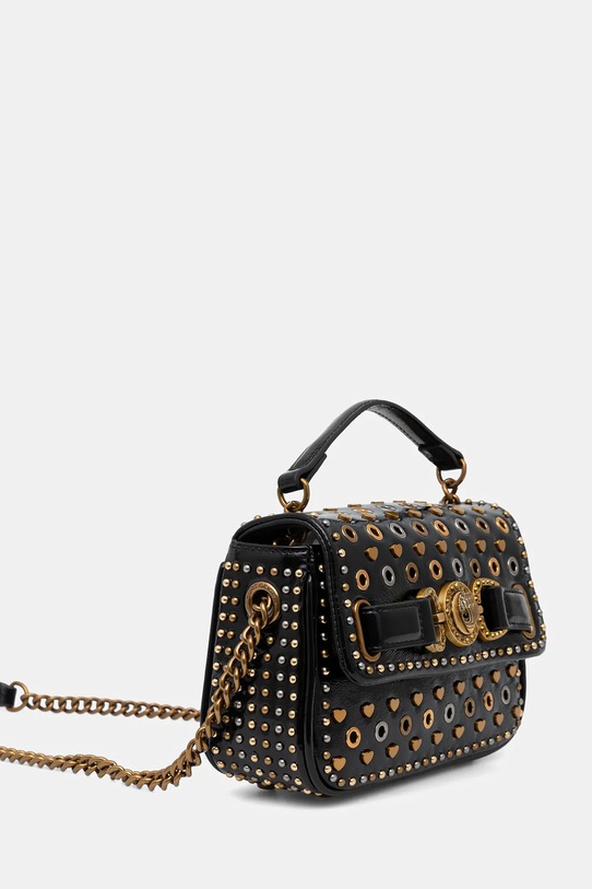 Akcesoria Kurt Geiger London torebka skórzana 5014805319 czarny