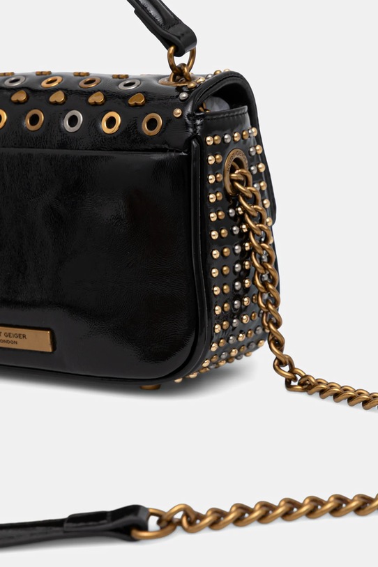 Kurt Geiger London torebka skórzana czarny 5014805319