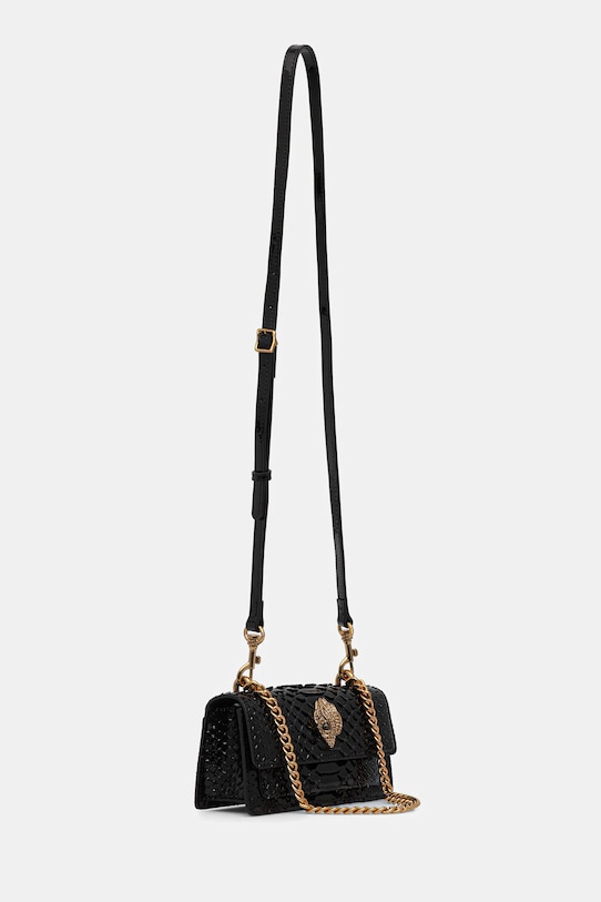 Kurt Geiger London torebka skórzana SHOREDITCH 4998200719 czarny AW25