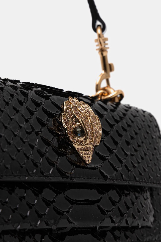 Kurt Geiger London torebka skórzana SHOREDITCH czarny 4998200719