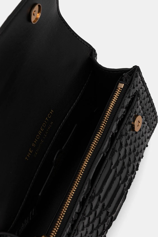 Kurt Geiger London torebka skórzana SHOREDITCH 4998200719 czarny