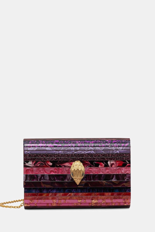Kurt Geiger London poșetă PARTY EAGLE CLUTCH nu incape in A4 violet 512757979
