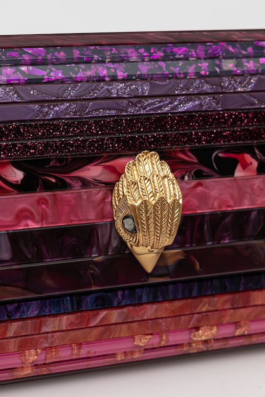 Kurt Geiger London poșetă PARTY EAGLE CLUTCH violet 512757979