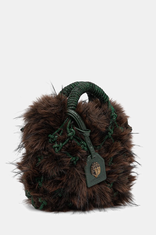 Kurt Geiger London geantă MACRAME CRYSTAL 2038279999 maro AW25