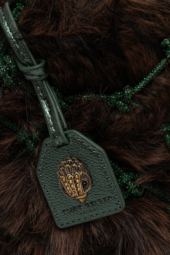 Kabelka Kurt Geiger London MACRAME CRYSTAL hnedá 2038279999