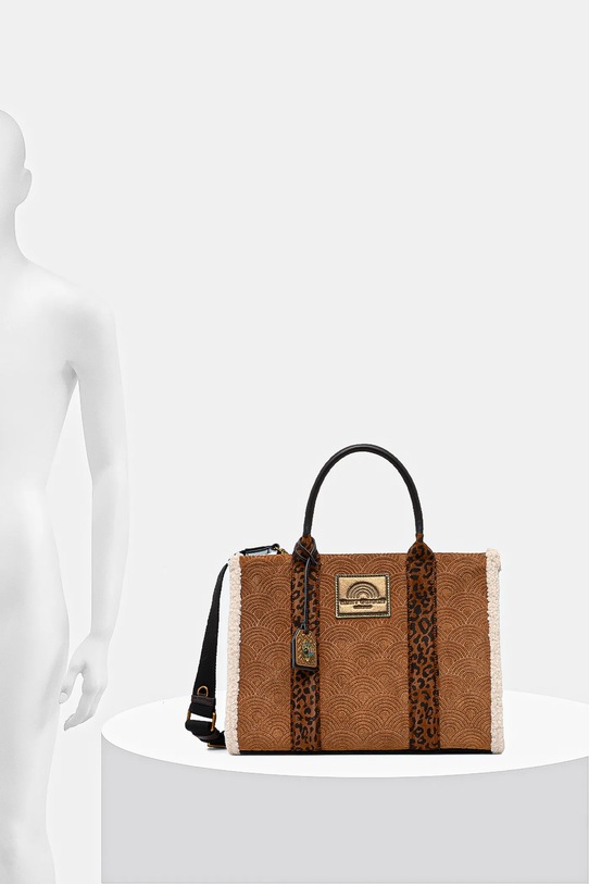 Kurt Geiger London torebka zamszowa SOUTHBANK 5033548219