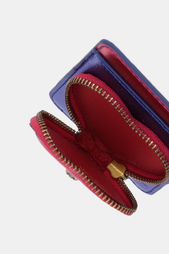 Kurt Geiger London etui na kartę 4980189979 fioletowy AW25