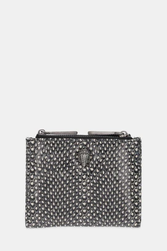 Kurt Geiger London portfel skórzany MINI PURSE KENSINGTON skóra licowa czarny 4198701189