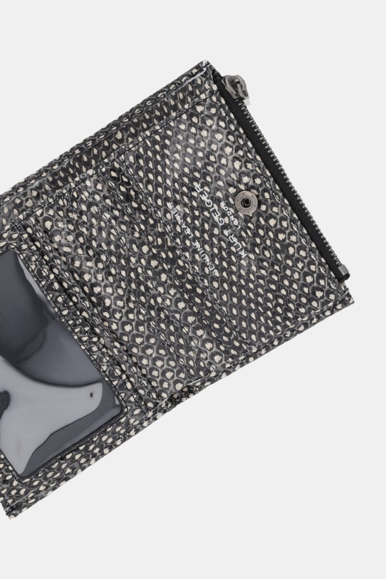 Akcesoria Kurt Geiger London portfel skórzany MINI PURSE KENSINGTON 4198701189 czarny
