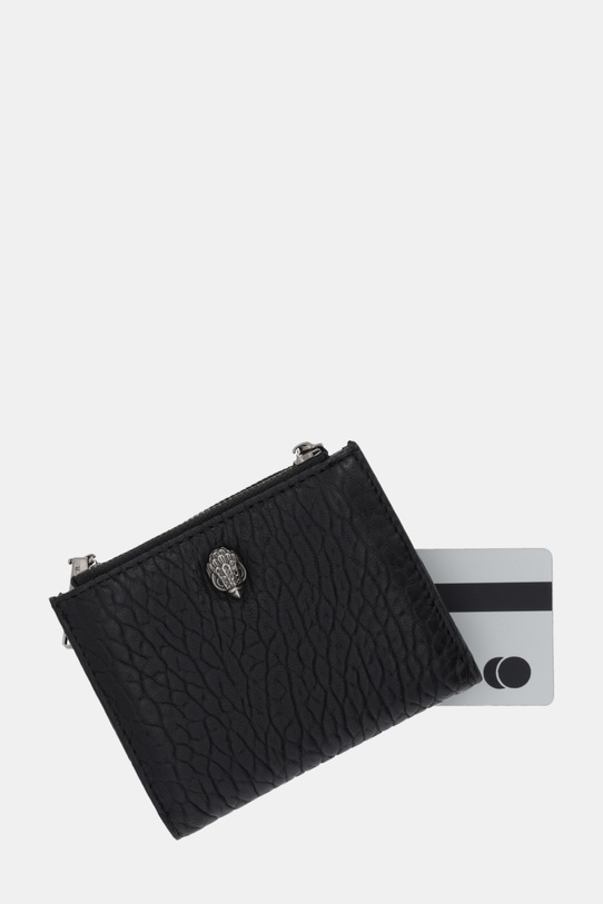Usnjena denarnica Kurt Geiger London MINI PURSE KENSINGTON črna 4198700019