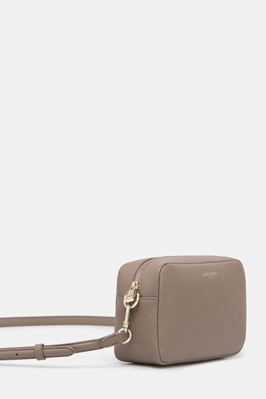 Lacoste geantă de piele NF5100PH maro AW25