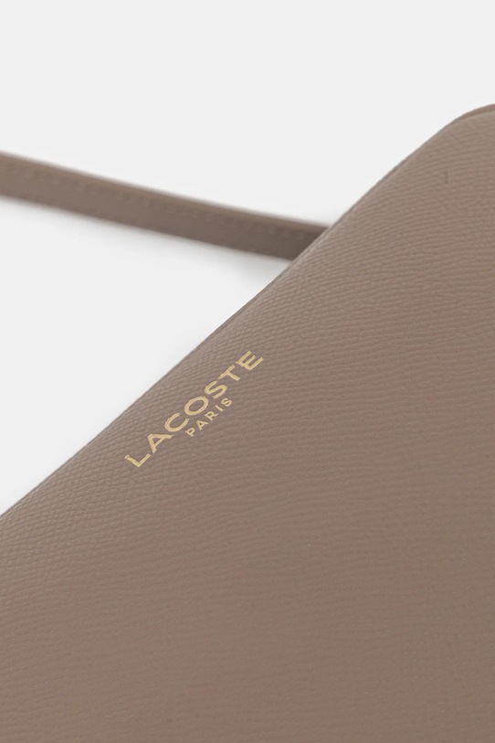 Lacoste torebka skórzana brązowy NF5100PH