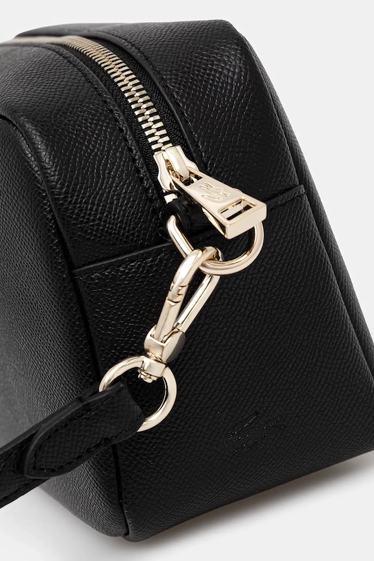 Δερμάτινη τσάντα Lacoste μαύρο NF5100PH