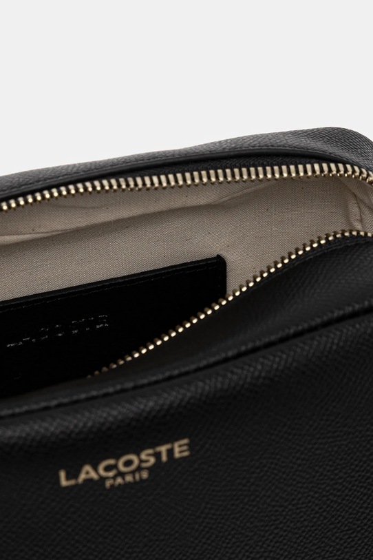 Δερμάτινη τσάντα Lacoste NF5100PH μαύρο