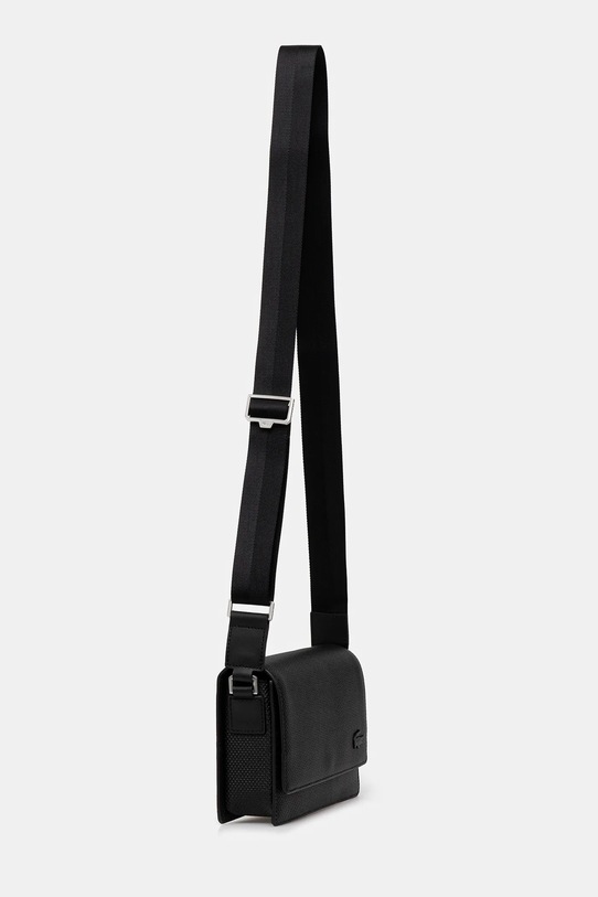 Lacoste leather handbag NU4118CE black AW25