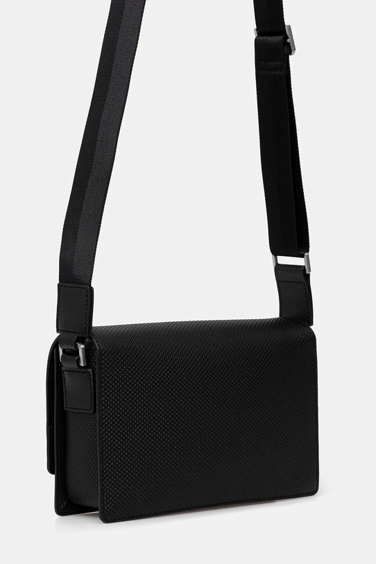 Accessories Lacoste leather handbag NU4118CE black