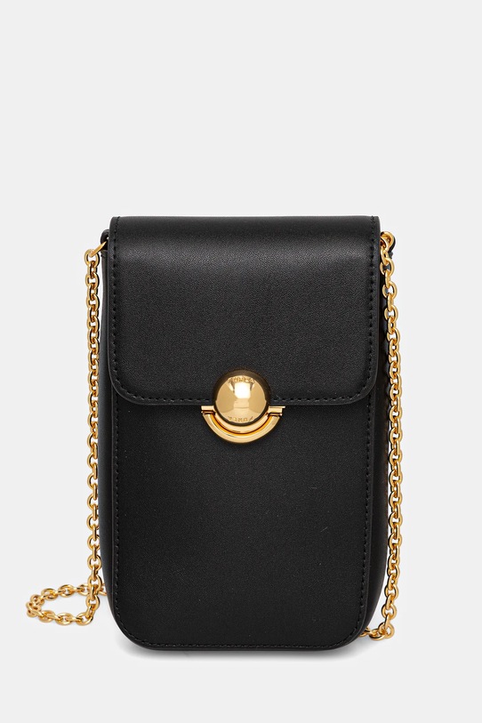 Шкіряна сумочка Furla лицьова шкіра чорний WE00802.BX3104.O6000