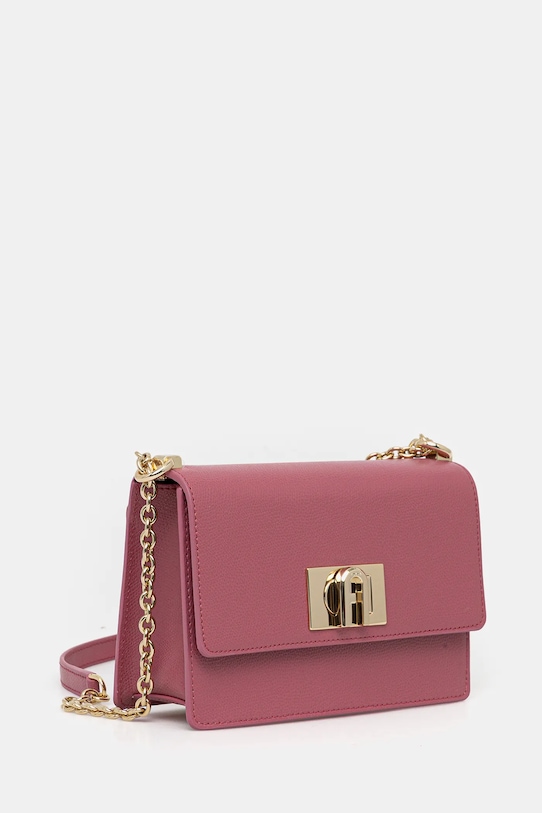 Furla torebka skórzana BAFKACO.ARE000.4147S różowy AW25