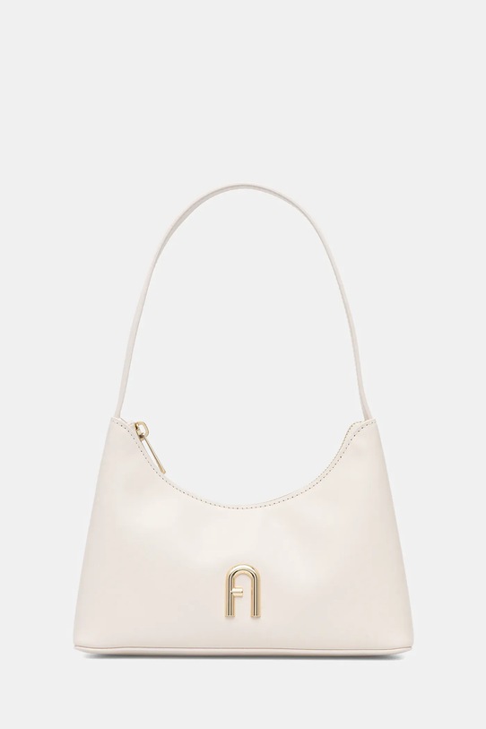 Kožna torba Furla bez uzorka bijela WB00863.AX0733.PNN00