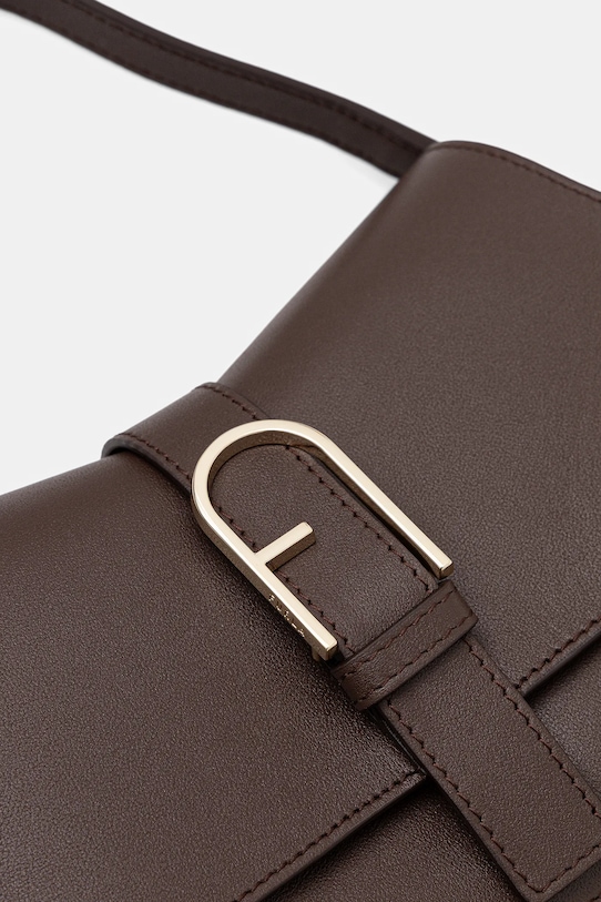 Шкіряна сумочка Furla коричневий WB00996.BX2045.4284S