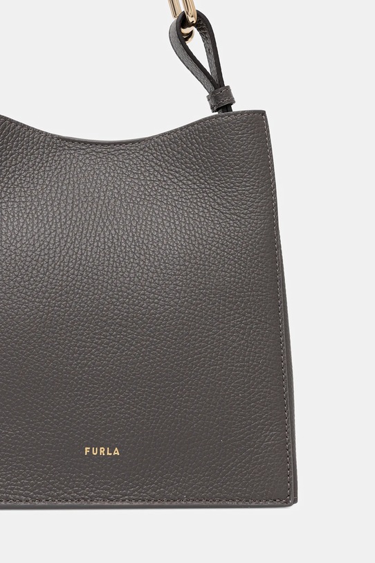 Akcesoria Furla torebka skórzana WB01373.HSF000.4283S szary