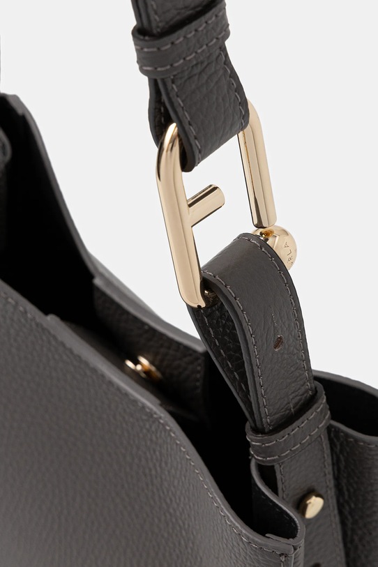 Furla torebka skórzana szary WB01373.HSF000.4283S