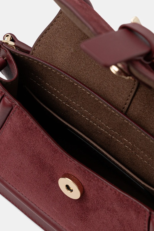 Furla torebka skórzana WB01884.BX2567.T1R00 bordowy