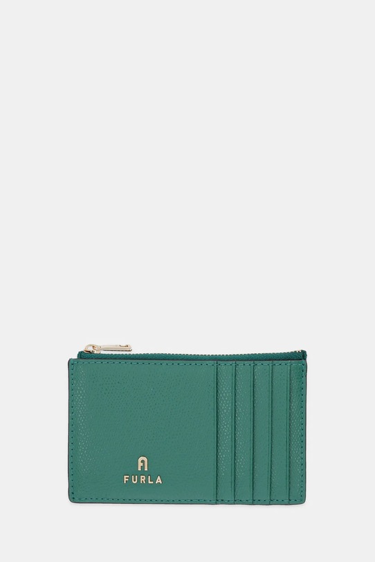 Furla portfel skórzany skóra licowa zielony WP00310.ARE000.JD000