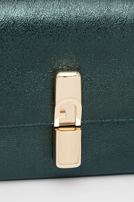 Furla poșetă de piele verde WB01826.BX4150.4282S