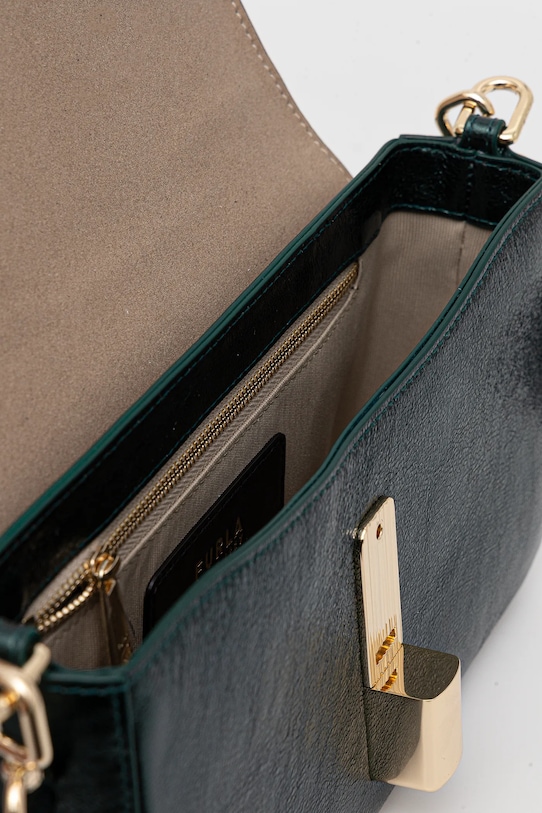 Furla poșetă de piele WB01826.BX4150.4282S verde