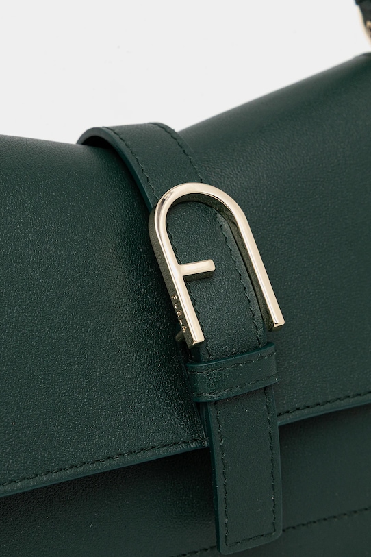 Akcesoria Furla torebka skórzana WB01032.BX2045.4282S zielony