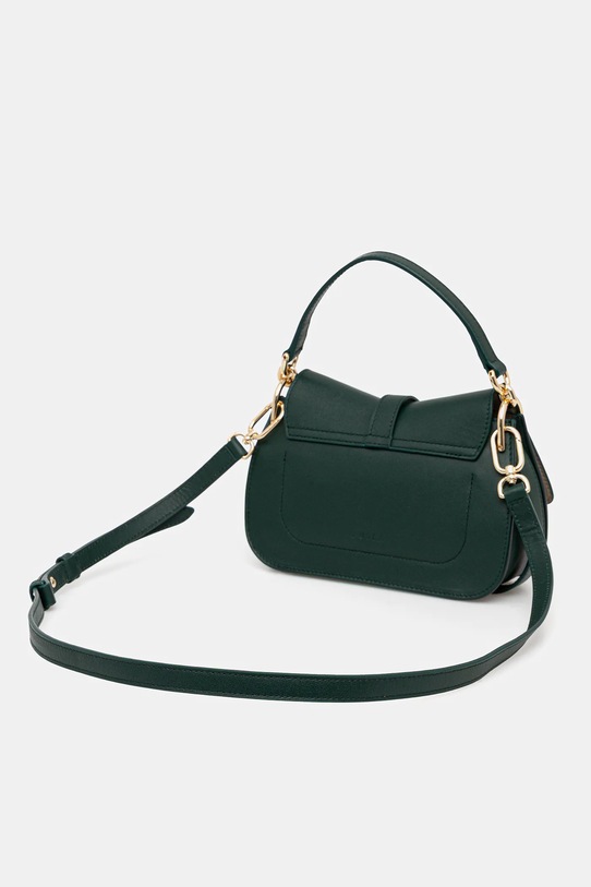 Furla torebka skórzana zielony WB01032.BX2045.4282S