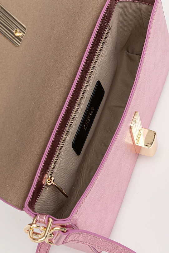 Kožená kabelka Furla WB01826.BX4150.4148S ružová