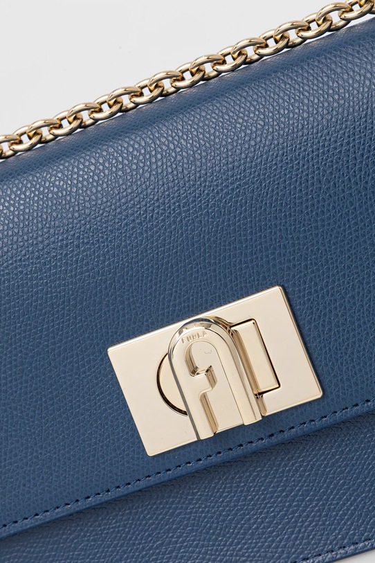 Furla torebka skórzana niebieski BAFKACO.ARE000.6G000