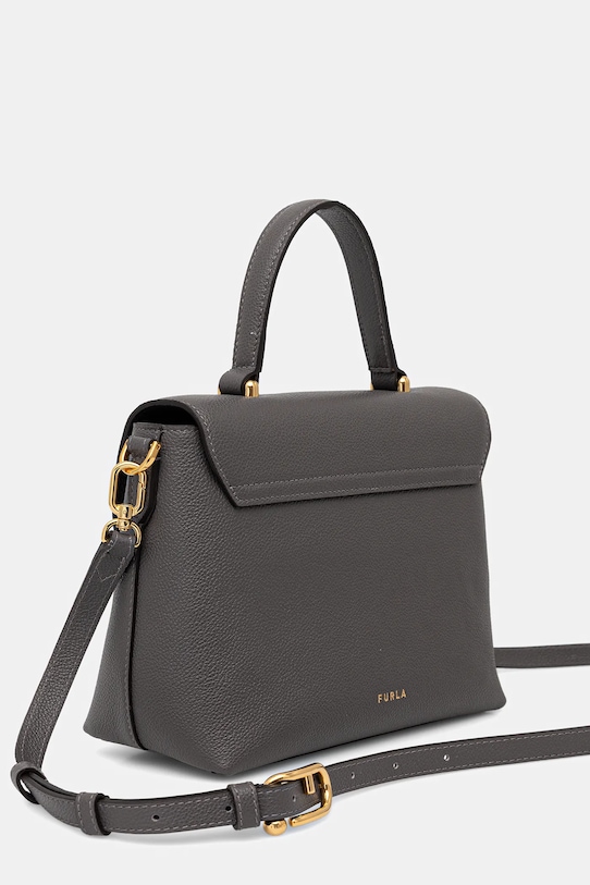 Akcesoria Furla torebka skórzana WB01882.BX3036.4283S szary