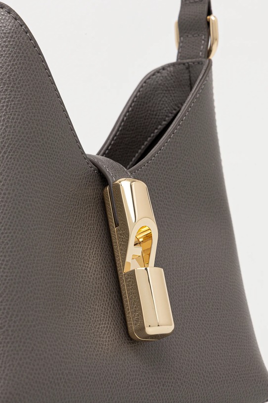 Kožená kabelka Furla šedá WE00820.ARE000.4283S
