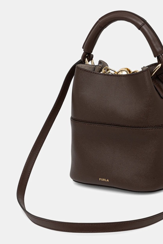 Akcesoria Furla torebka skórzana WE00832.BX3169.4290S brązowy