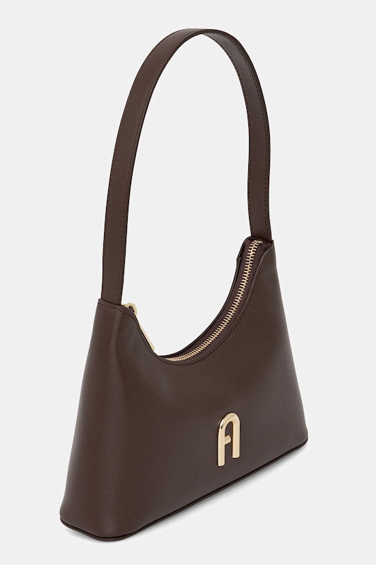 Furla geantă de piele WB00863.AX0733.4284S maro AW25