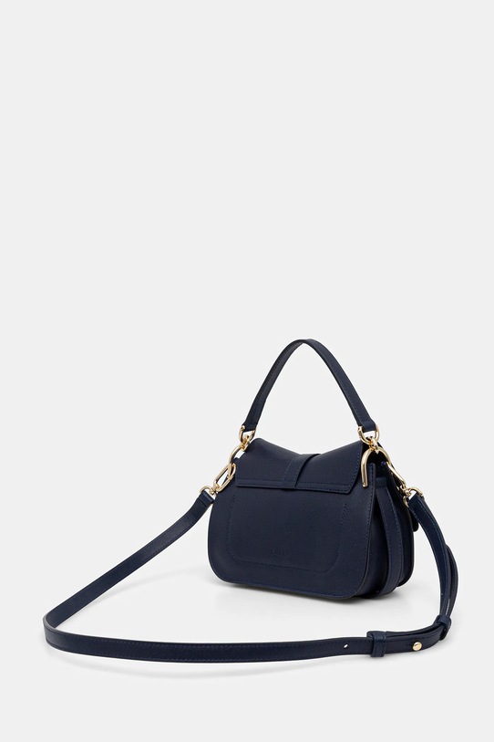 Akcesoria Furla torebka skórzana WB01032.BX2045.4533S granatowy
