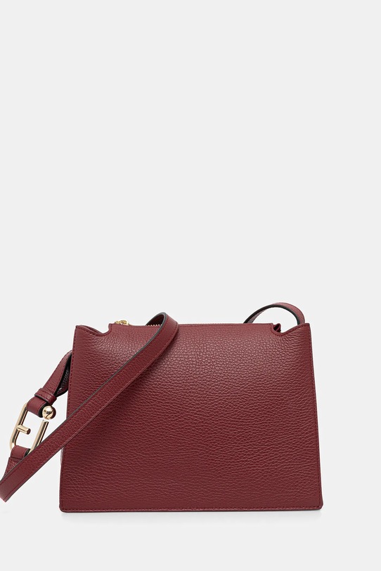 Δερμάτινη τσάντα Furla λείο δέρμα μπορντό WB01275.HSF000.0053S