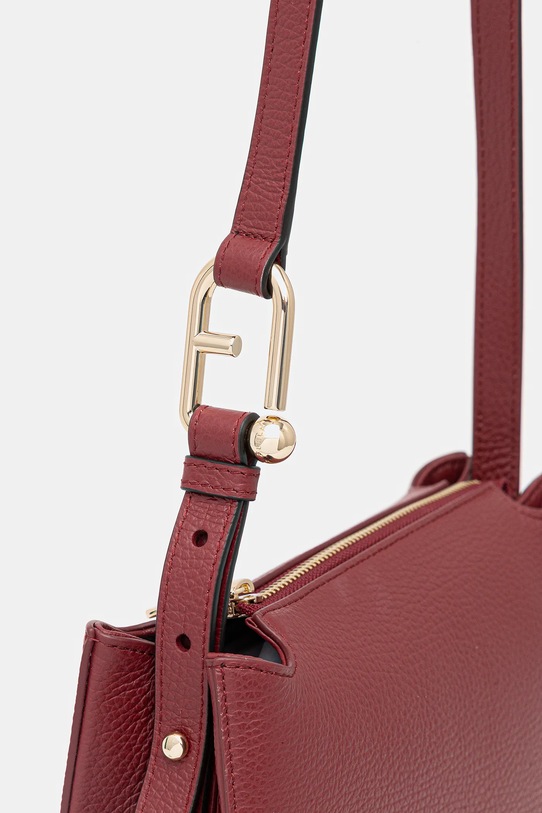 Δερμάτινη τσάντα Furla μπορντό WB01275.HSF000.0053S