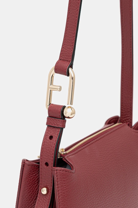 Кожаная сумочка Furla бордо WB01275.HSF000.0053S