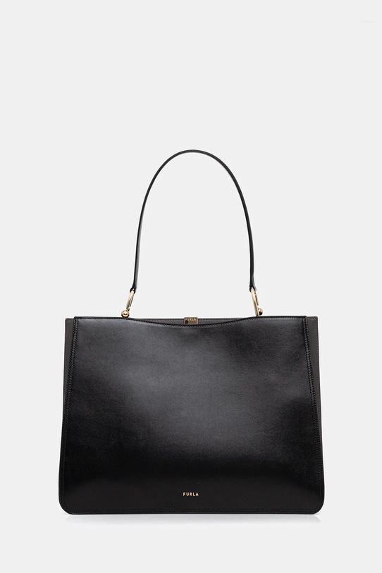 Furla torebka skórzana skóra licowa czarny WB01803.BX4253.4427S