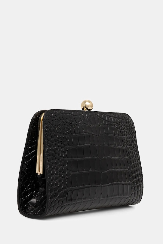 Δερμάτινη τσάντα ώμου Furla WB01901.BX4255.O6000 μαύρο AW25