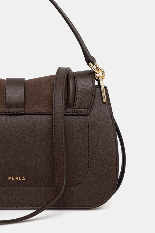 Akcesoria Furla torebka skórzana WB01822.BX2567.4286S brązowy