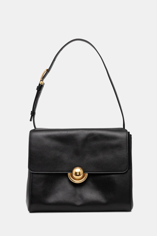 Шкіряна сумочка Furla лицьова шкіра чорний WB01862.BX4185.O6000