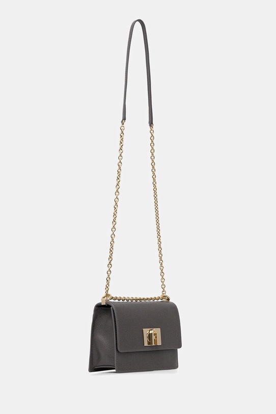Furla torebka skórzana BAFKACO.ARE000.4283S szary AW25