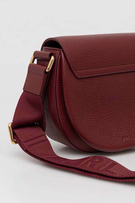 Akcesoria Furla torebka skórzana WB01491.BX0356.4297S bordowy